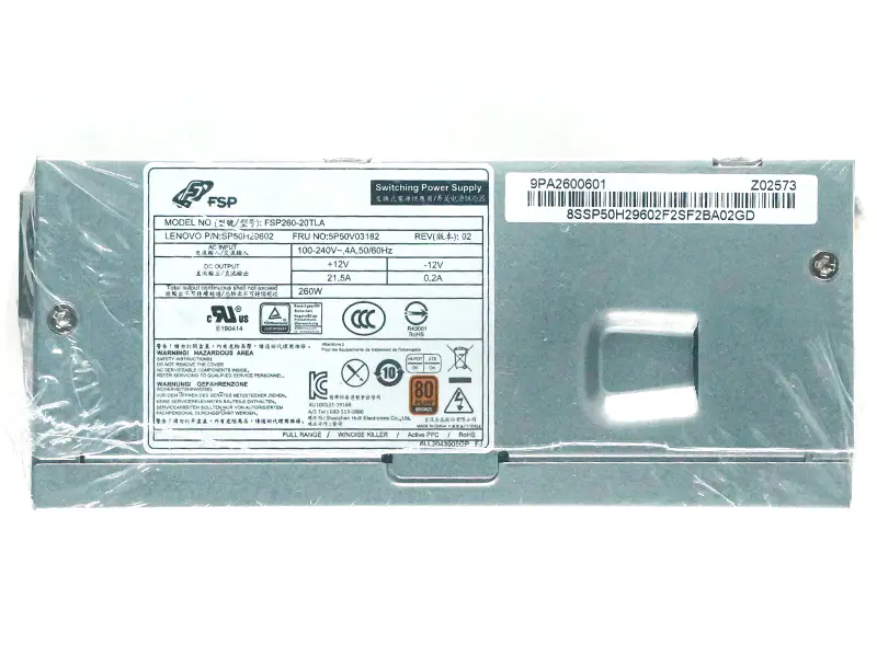 Lenovo PCH015 FSP260-20TLA tápegység