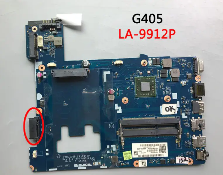Lenovo G405 G505 LA-9912P alaplap