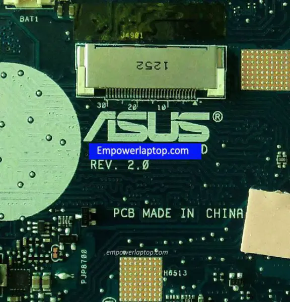 Asus G75VX alaplap
