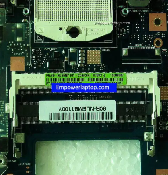 Asus G75VX alaplap
