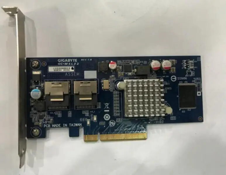 Gigabyte GC-MSLZ2 SAS2008 6GB SAS raid-kártya RAID 0/1/1E/10 támogatás 4T 6T 8T