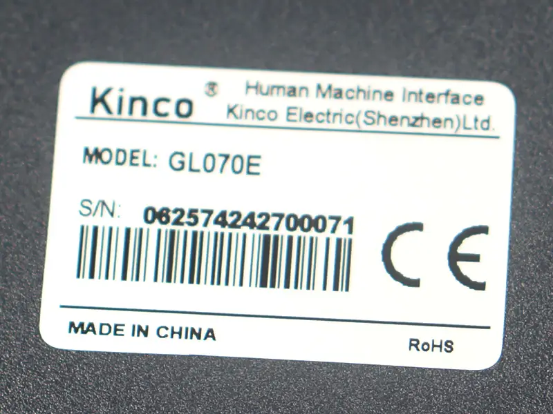 Kinco GL070E HMI 7 hüvelykes érintőképernyő