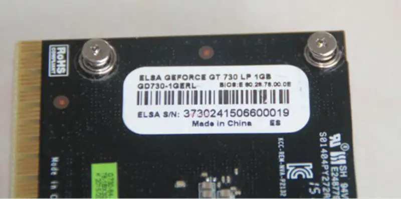 ELSA GEFORCE GT730 1G grafikus kártya