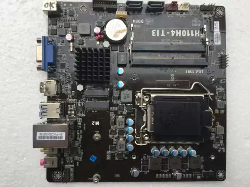 ECS H110H4-TI3 alaplap H110 lapkakészlet LGA1151 Mini-ITX