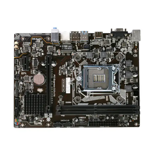 Színes H110M-T alaplap DDR4 H110 LGA1151 32G M-ATX DDR4 H110 LGA1151 32G M-ATX