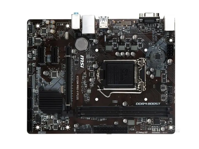 MSI H310M PRO-V PLUS alaplap Socket AM4 DDR4 Intel H310M H310M H310M USB3.0 számára