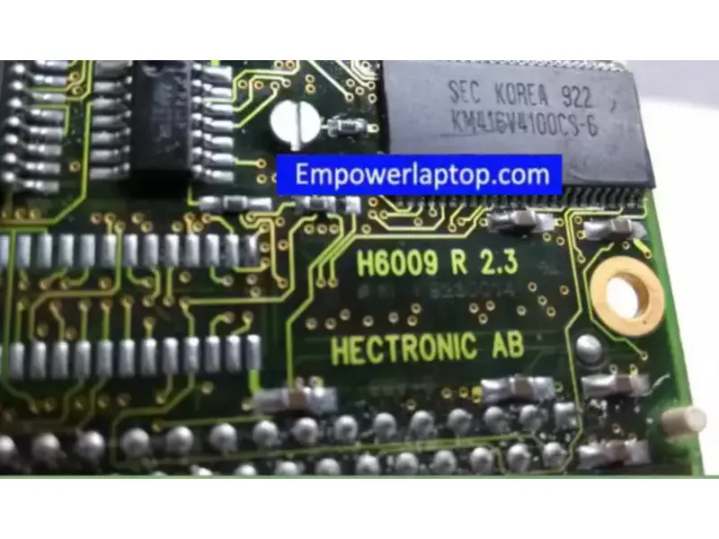 HECTRONIC AB H6009 R 2.3 FUNK TEST S/N 3980 ipari alaplap