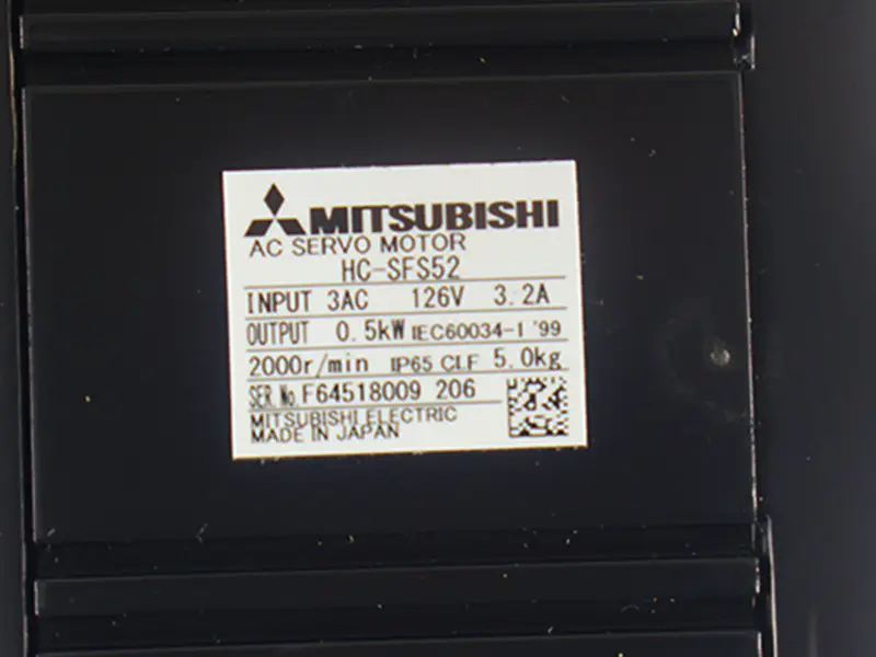 Mitsubishi HC-SFS52 AC szervomotor