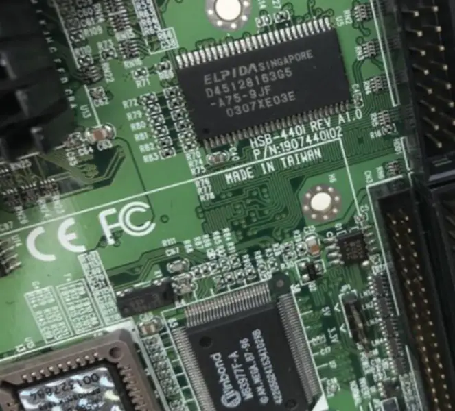 AAEON HSB-440I REV A1.0 ipari alaplap Félméretű ISA CPU kártya