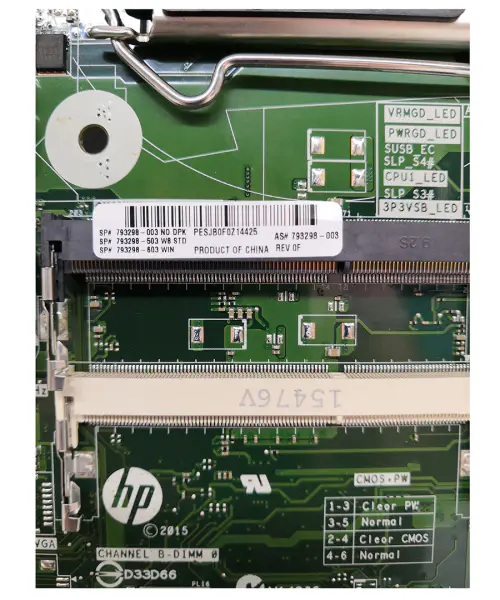 HP AIO 20-R 23-R sorozat Intel LGA1150 alaplap 793298-001 793298-003 IPSHB-AT IPSHB-AT IPSHB-AT