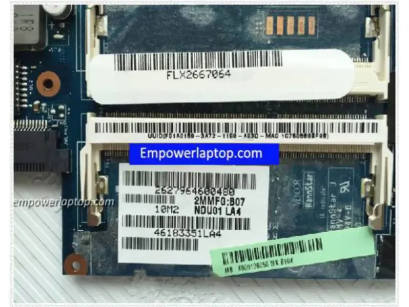 Toshiba Satellite T215D LA-6032P K000106050 alaplap