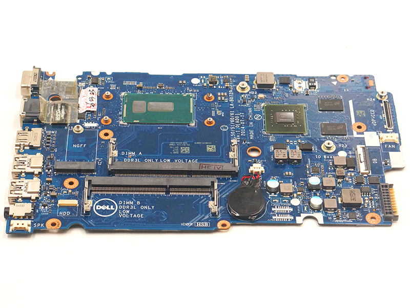 Dell Latitude 3450 3550 LA-B072P ZAL50/51/60/61 KépekREV:1.0 Laptop alaplap I7-5500U