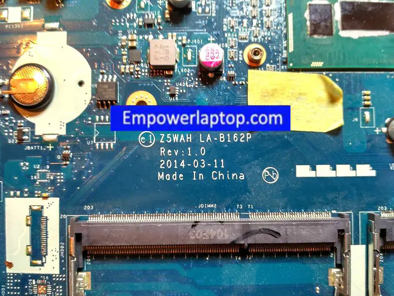 ACER V3-572P V3-572G Z5WAH LA-B162P alaplap ACER V3-572P V3-572G Z5WAH LA-B162P alaplap
