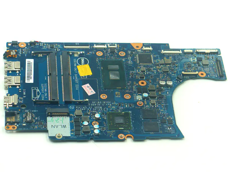 Dell 15 5567 17 5767 BAL20 LA-D801P alaplap dedikált grafikus kártyával