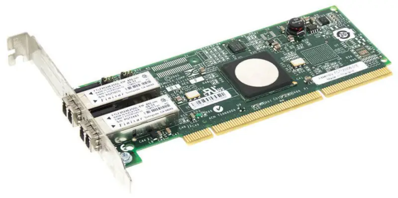 Emulex LP11002 4Gb kétcsatornás PCI-X FC HBA kártya