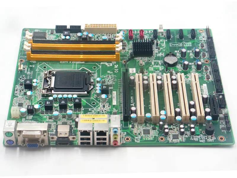 ADLINK M-342 P/N: 08GSAQ67002103 ipari alaplap ADLINK 5*PCI I3 I5 I7 támogatáshoz