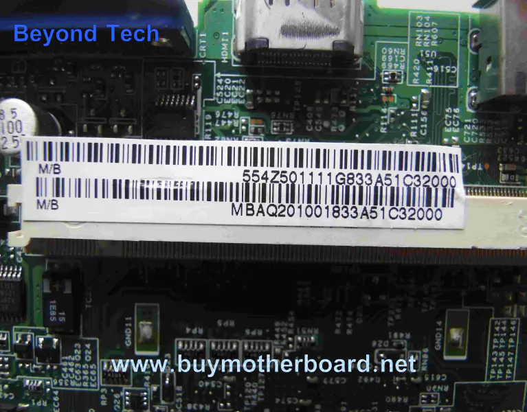 Acer MBAQ201001 alaplap AS5730 5930 5330-hoz AS5730 5930 5330