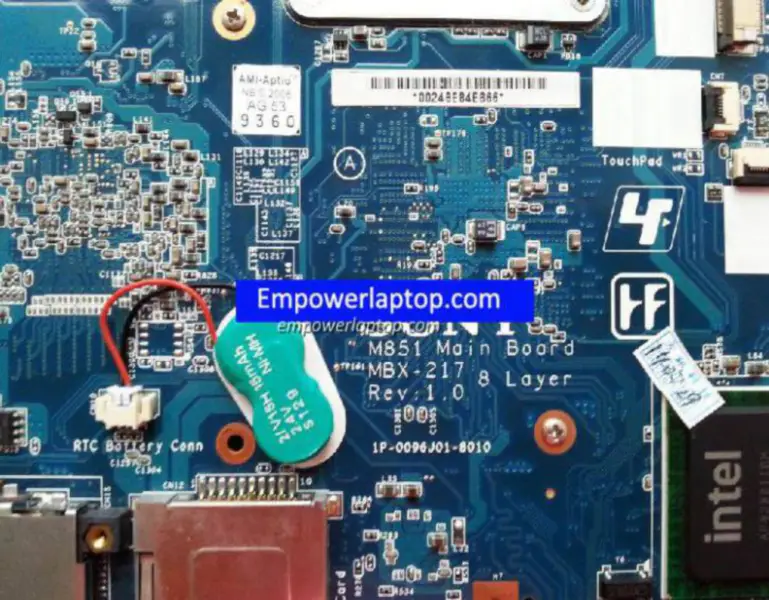 Sony VGN-NW VGN-NW21F A1747079A A1747081A alaplap
