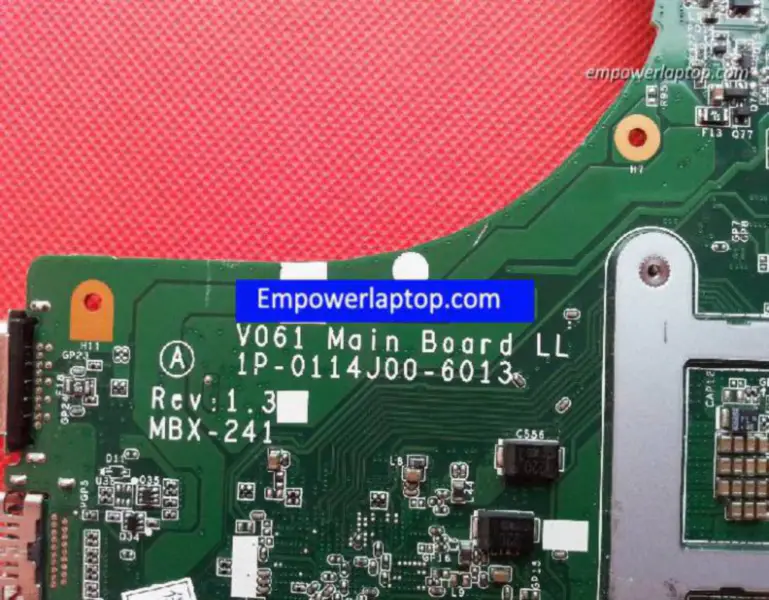 Sony VPCCB MBX-241 V061 1P-0114J00-6013 A1871105A A1848535A alaplap Sony VPCCB MBX-241 V061 1P-0114J00-6013 A1871105A A1848535A alaplap