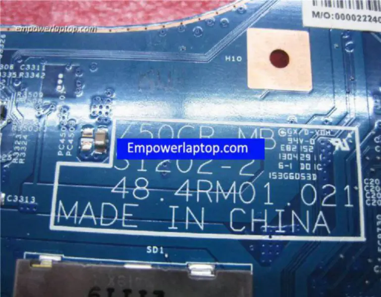 Sony SVE15 MBX-266 A1885198A 48.4RM01.021 alaplap