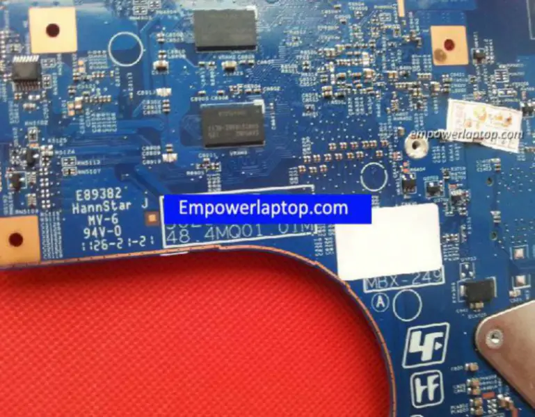 Sony MBX-249 MBX-249 A1829664A 48.4MQ01.01M N12M-GS2-S-A1 alaplap