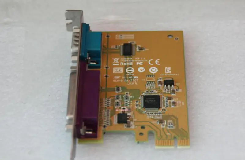 Sunix MIO6469A Soros párhuzamos PCI-e kártya RS232 LPT1 alaplap