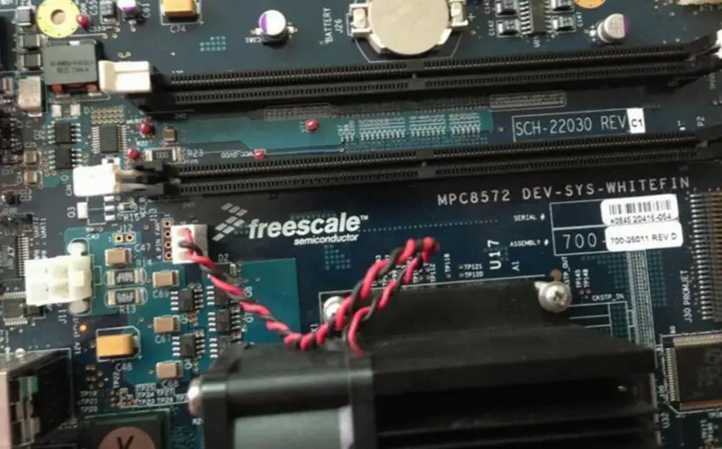 Freescale Semiconductor MPC8572DS alaplap