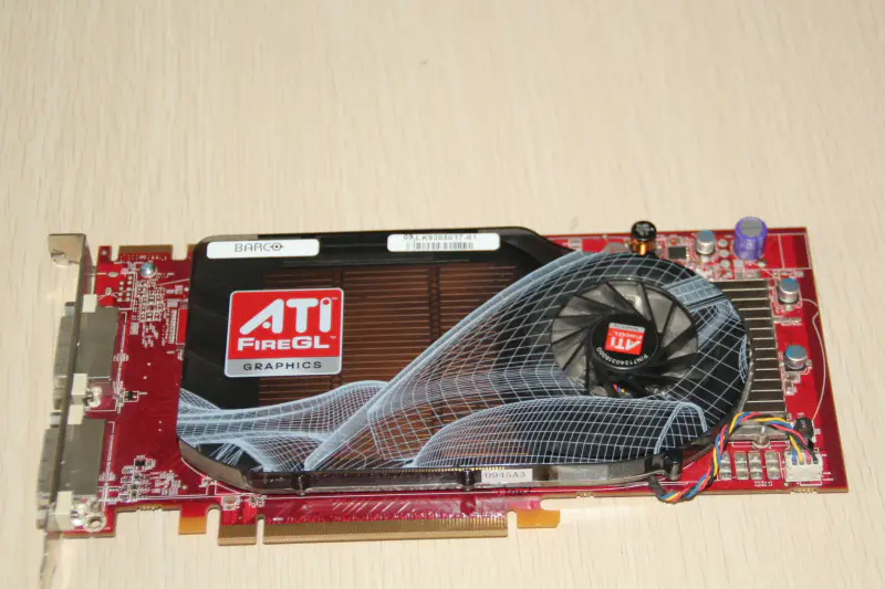 BARCO MXRT 5200 AMD ATI FireGL V5600 512M grafikus kártya