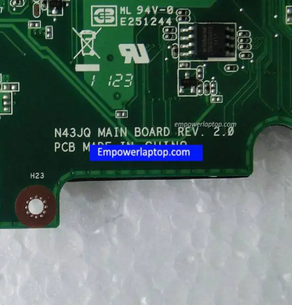 Asus N43JF alaplap