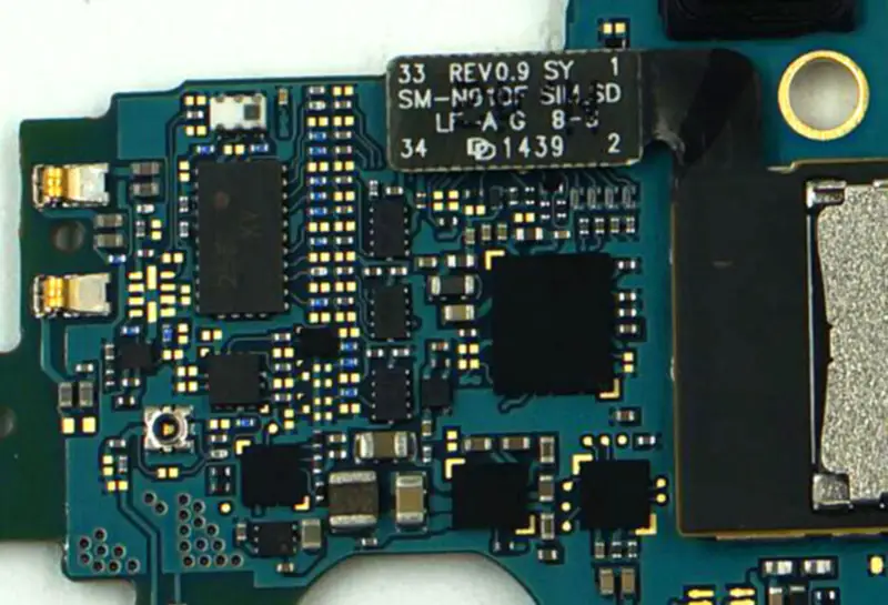 Samsung Galaxy Note 4 N910F alaplap