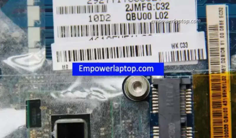 Toshiba NB520 K000129210 LA-6858P alaplap Toshiba NB520 K000129210 LA-6858P alaplap