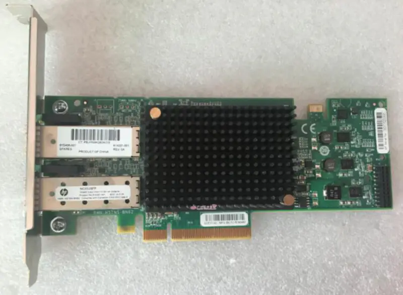 HP NC552SFP 10GbE 2 portos Ethernet-kiszolgálóadapter 614203-B21 615406-001 614201-001