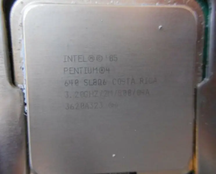 ND237 Dell Optiplex GX620+PEN 4 SL8Q6 processzor CHO15 HJ781 X9681 CJ335 F8096 ND237 alaplap