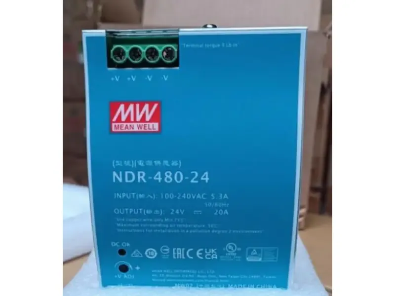 Meanwell NDR-480-24 NDR-480-48 tápegység