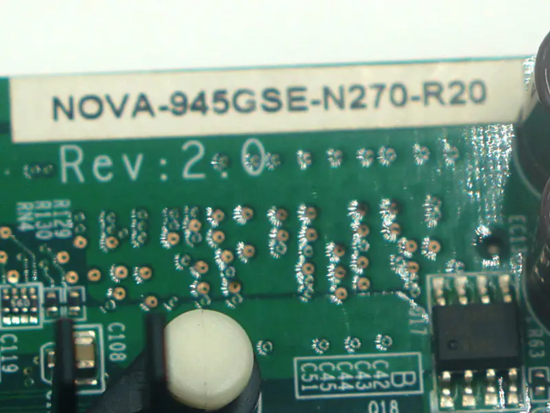 IEI NOVA-945GSE-N270-R20 alaplap