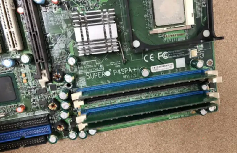 SuperMicro P4SPA+865G REV:1.1 Socket478 ipari vezérlőberendezések alaplapja