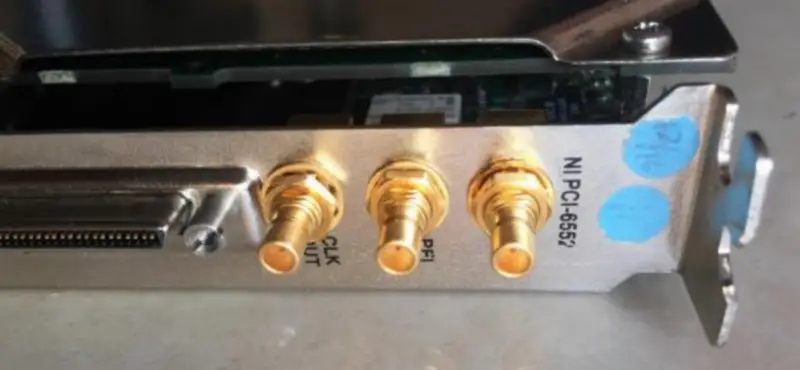 NI PCI-6552 DAQ kártya