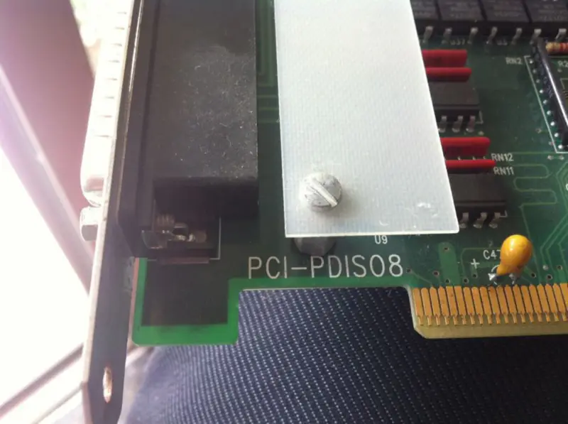 PCIP-SCOPE PCI-PDIS08 adatrögzítő kártya