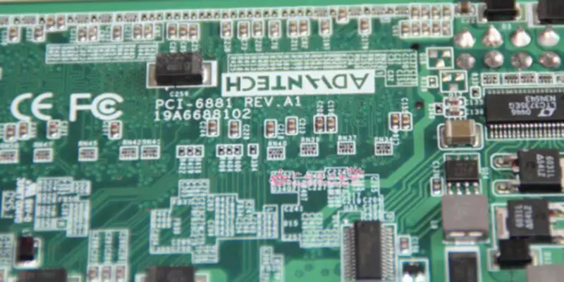 Advantech PCI-6881 REV.A1 ipari alaplap