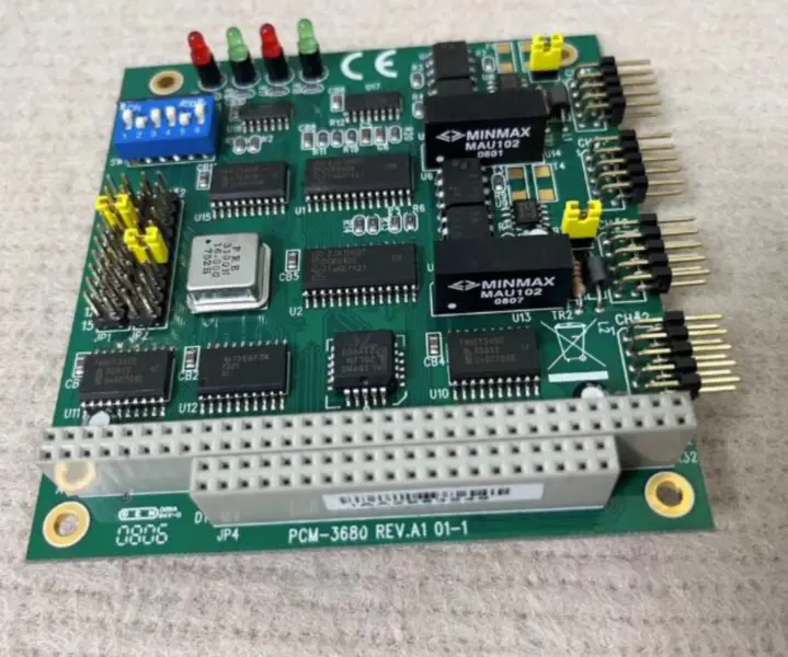 Advantech PCM-3680 REV.A1 soros kártya