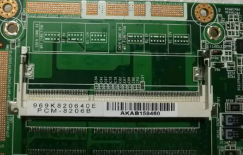 Advantech PCM-8206B REV.A1 19AK820620-02 969K820640E ipari alaplap