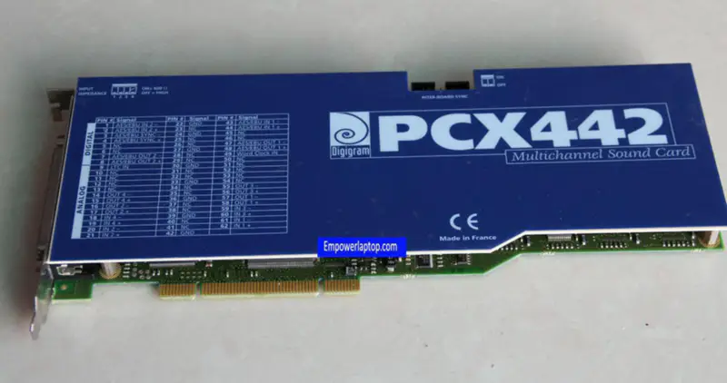 DIGIGRAM PCX442 TÖBBCSATORNÁS HANGKÁRTYA