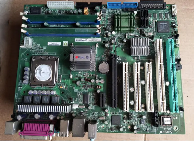 SuperMicro PDSG4 LGA775 orvosi ipari alaplap SCSI támogatással