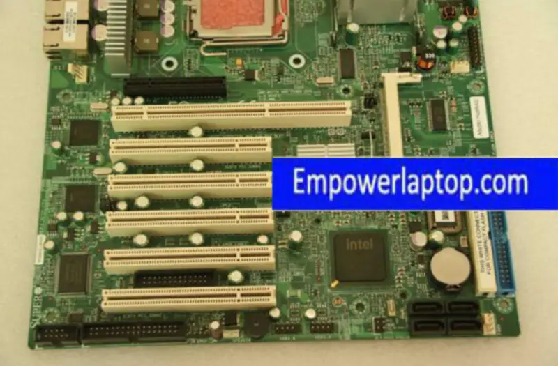 SuperMicro PDSMA-E+ LGA775 ipari berendezések alaplapja