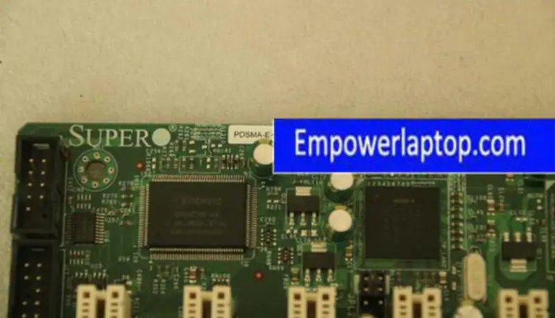 SuperMicro PDSMA-E+ LGA775 ipari berendezések alaplapja