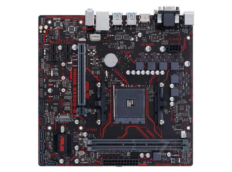 Asus PRIME B350M-E alaplap Socket AM4 DDR4
