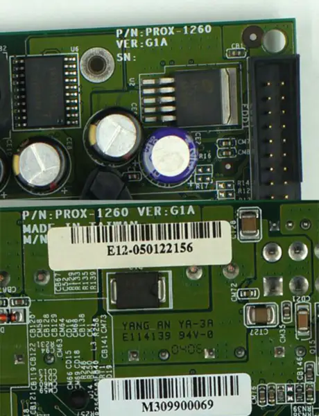 Inside Technology (raktáron) PROX-1260 VER:G1A ipari alaplap