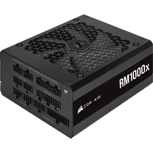 Cors Air tápegységek Psu Rm1000x 1000w Gold Full modul ventilátor Start-stop intelligens ébresztés Rps0125 támogatás Rtx 4090