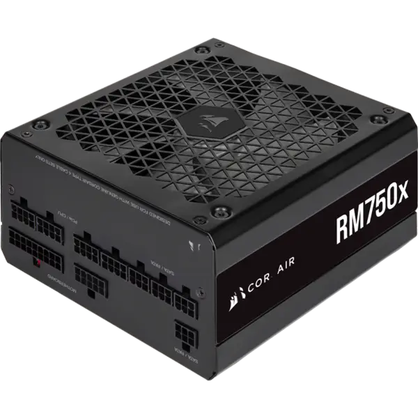 Cors Air tápegységek Psu Rm750x 750w Gold Certification Full Module Fan Start-stop Intelligens ébresztés Rps0123
