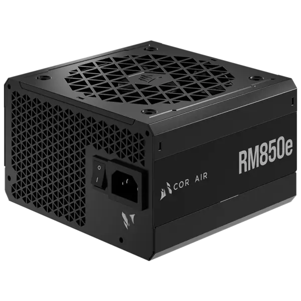 Cors Air Pc tápegységek Rm850e 850w tápegység arany teljes modul alacsony zajszintű ventilátor Start Stop intelligens ébresztés Rps0157